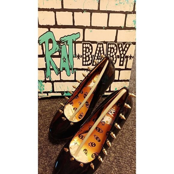 Rat Baby platform heels size 6 NIB - Picture 7 of 12